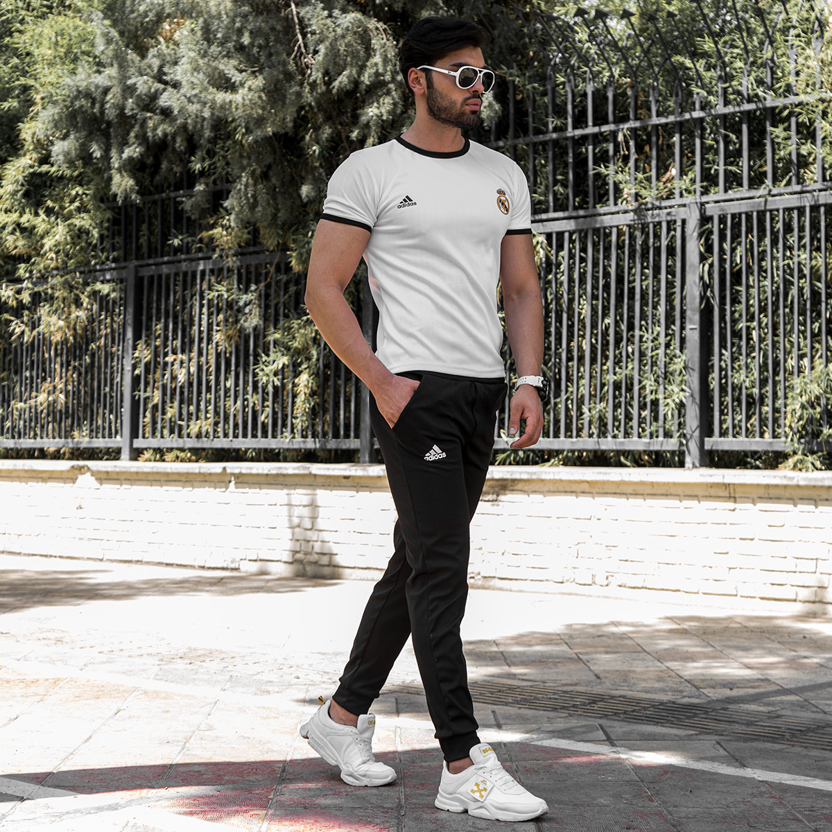 ست تیشرت شلوار رئال مادرید مردانه مدل Joya