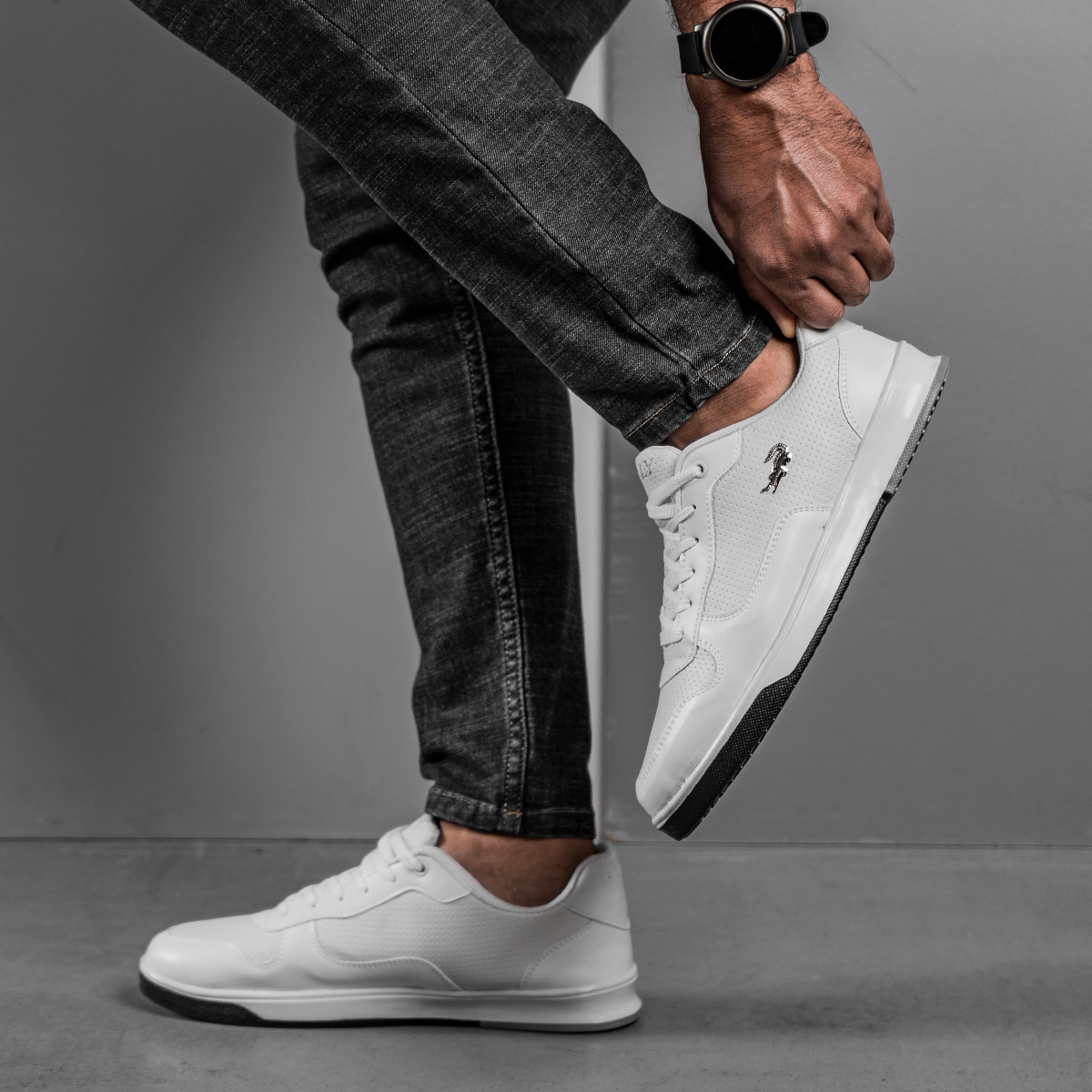 کفش Lacosteسفید مردانه مدلLakat