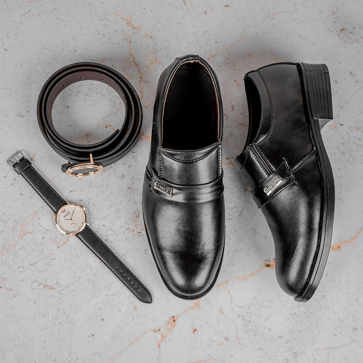 کفش رسمی گوچی مردانه مدلkarena