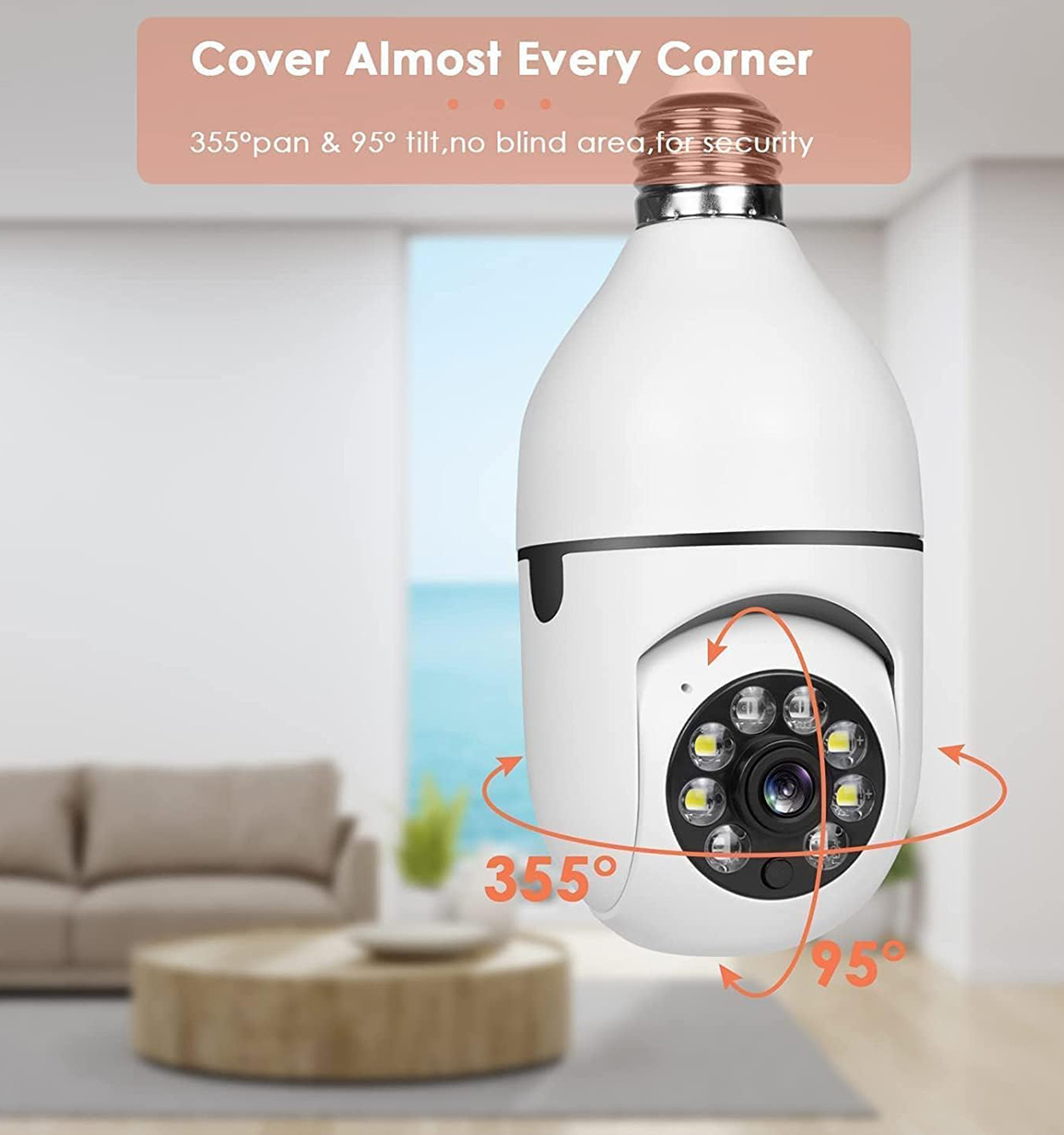 دوربین مداربسته پانوراما مدل V380