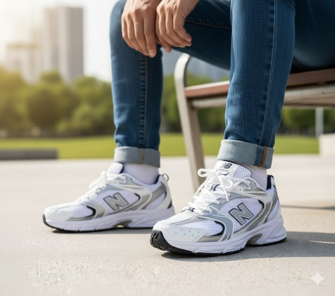 کفش ورزشی مردانه نیوبالانس مدل tako-سفید