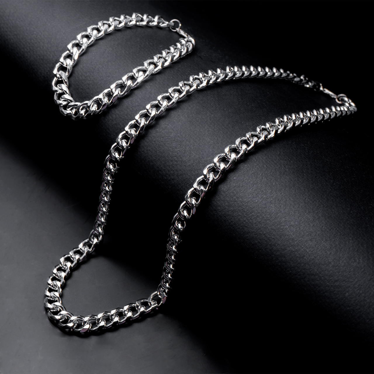 نیم ست Cartier مردانه نقره ای مدل Zoris